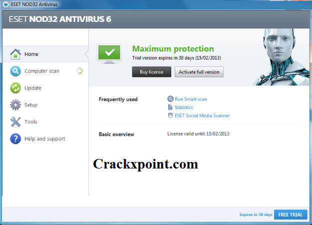 nod32 antivirus crack